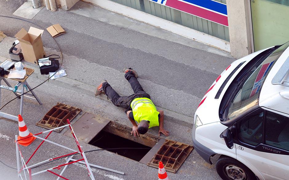 déboucher conduite evacuation Saint-Maurice